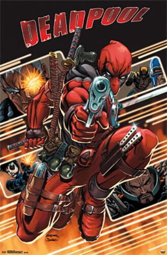 Poster - Studio B - Deadpool - Attack Wall Art P3566 | Walmart Canada