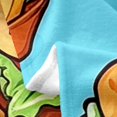 thumbnail image 5 of Boys Girls Hamburger Cola All Season Bed Blanket Baby 30"x40" Cartoon Food Fuzzy Blanket Kids Snack ﻿ Flannel Fleece Throw Blanket Modern Art Teens Plush Blanket Utra Soft, 5 of 6