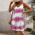 thumbnail image 6 of kytmyeq Women's Summer Dress Casual Loose Long Prints Beach Vacation Dresses, 6 of 6