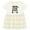 Natural with Stripes, variant on Mom's Gym Buddy Fitness Workout Girls Baby Dress