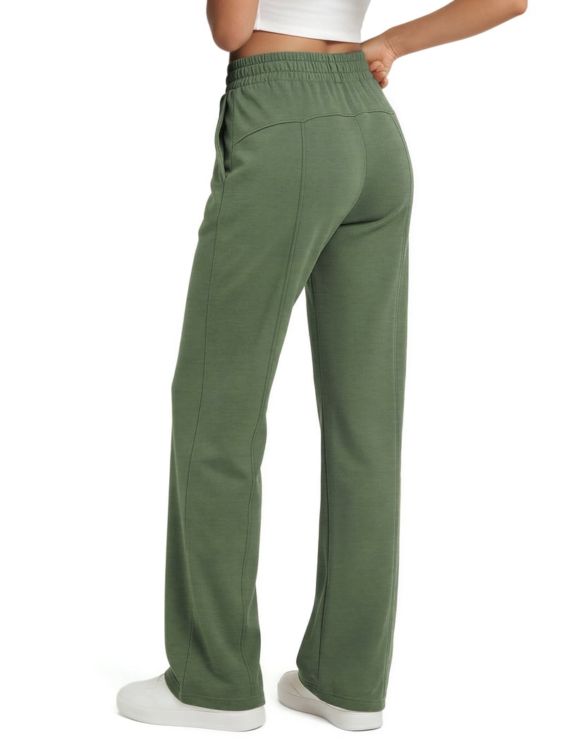 Fantaslook, Womens Wide Leg Pants, XL, High Waisted with Pockets