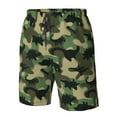 thumbnail image 5 of Disketp Men'S Swim Trunks Hawaiian Breathable Surf Beach Swimsuits Mesh Lining Beach Shorts With Pockets-Black Dinosaur, 5 of 9