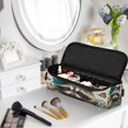 thumbnail image 6 of Hair Tools Storage with Heat Resistant Mat- Raccoon Printed Curling Iron Travel Bag/Flat Iron Case for Women, 6 of 8