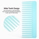 thumbnail image 3 of 5pcs Detangler Combs anchos Cocs Desenangando peines de color anchos Combs para cabello mojado, 3 of 5