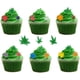 thumbnail image 5 of 2 moldes para fondant de pastel de hoja de cannabis, color rosa Fokelyi WMSS-469, 5 of 8