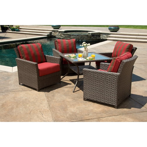 Better Homes and Gardens Rushreed Deep Seating 5Piece Patio