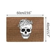 thumbnail image 3 of WREESH Halloween Door Mat Cartoon Floor Mat Hallway Kitchen Absorbent Mat Foot Mat Soft Non-slip Clearance, 3 of 9