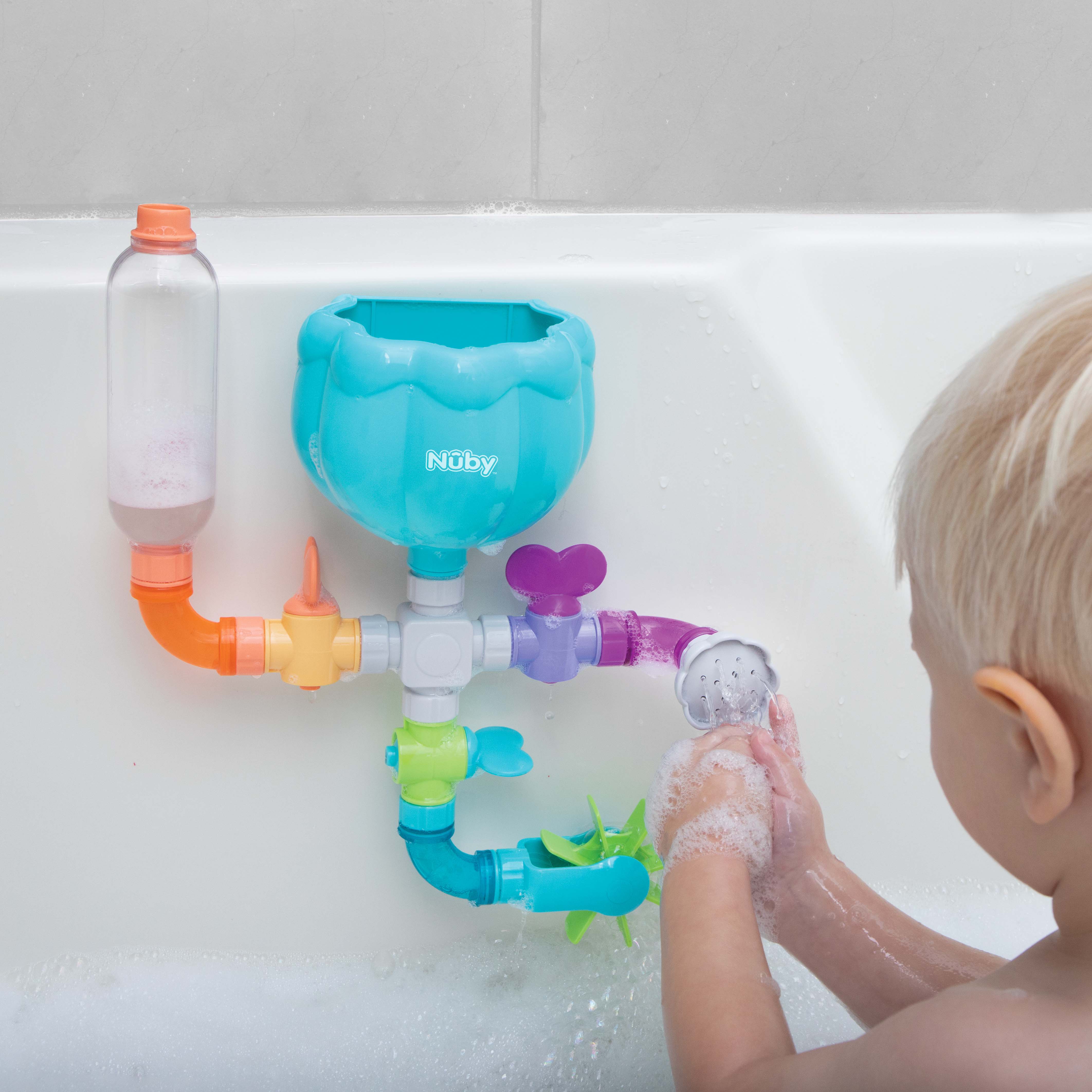 Nuby Wacky Waterworks Pipes Bath Toy photo 8