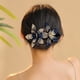 thumbnail image 3 of Nuevo clip de pico de pato con flor de diamantes de imitación, grande, coreano, elegante, para dama, elegante, pasador para el cabello, accesorios para el cabello, elegante clip para cola de moño para, 3 of 4