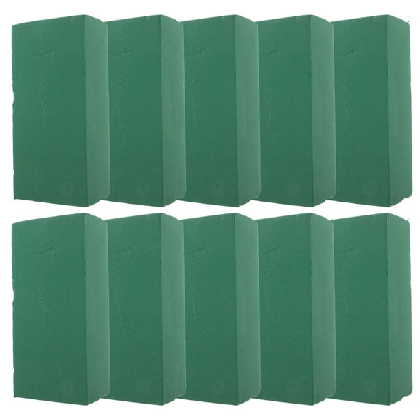 10 piezas de barro para arreglos florales con fuerte absorción de agua, bases para flores