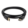 thumbnail image 2 of AddOn 1m DisplayPort 1.2 Male to Male 4K UHD Cable Black DISPLAYPORT1M, 2 of 9