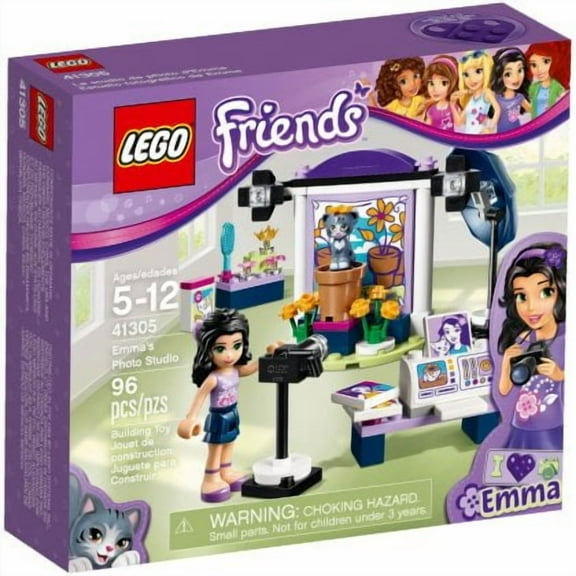 New Lego Friends Emma's Photo Studio 41305 96-Piece 5  Building Toy