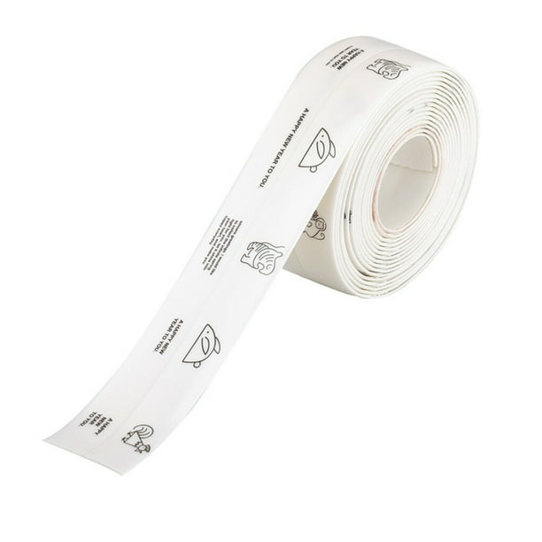 Toystoory Pegatinas de cocina fregadero impermeable cinta adhesiva a prueba de aceite baño hermoso Juegos de accesorios de baño No.07