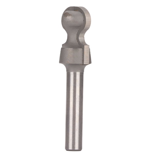 Broca de Extraccioónnico de Dedo, Broca de extraccioónnico de Cajón de Carburo de Dureza de Molienda de Alta Precisón, Vástago Redondo de 1/4 Pulgadas, Madera de Corcho