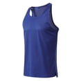 thumbnail image 4 of Mens Athletic Tank Top Sleeveless Crew Neck Mesh Breathable Muslce T-Shirt Workout Sport Tee Fathers Gift, 4 of 8