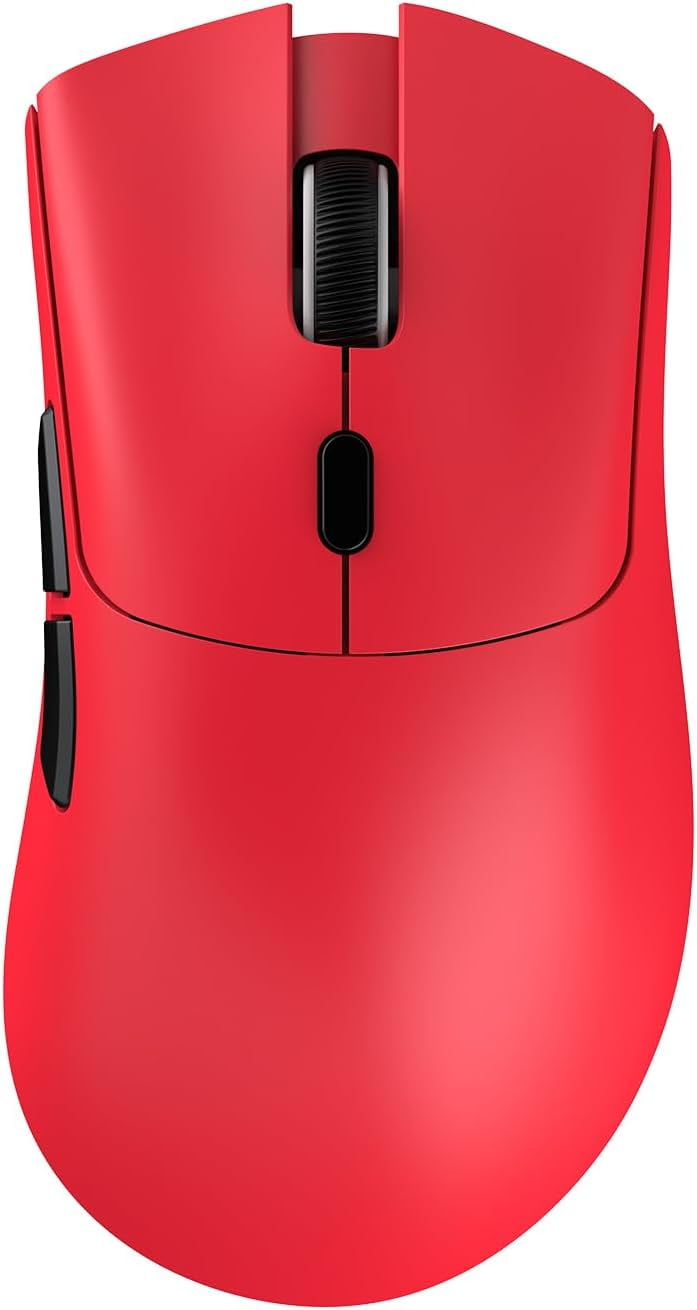 ATTACK SHARK R1 SUPERLIGHT Mouse with Tape, PixArt PAW3311 Gaming Sensor, BT/2.4G Wireless/Wired Gaming Mouse, 6 Adjustable DPI up to 18000, 65 Hrs Battery, Office Mice for Win11/Xbox/PS/Mac