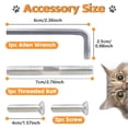 thumbnail image 4 of YOYTOO Cat Scratching Post Replacement Cat Scratcher Refill Poles for Indoor Cats with M8 Screws, 2Pcs, 4 of 8