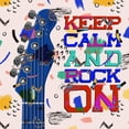 thumbnail image 2 of Bolokofsky, Ronald 20x20 Gold Ornate Wood Framed with Double Matting Museum Art Print Titled - Keep Calm, 2 of 4