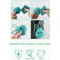 thumbnail image 3 of Ensemble de Rangement en Silicone pour Extérieur Sensation de Froid Rangée de Glace Semelle Serviette Rafraîchissante Facile à Sécher Serviette de Sport Verte Grande (11.8”*31.5”), 3 of 9