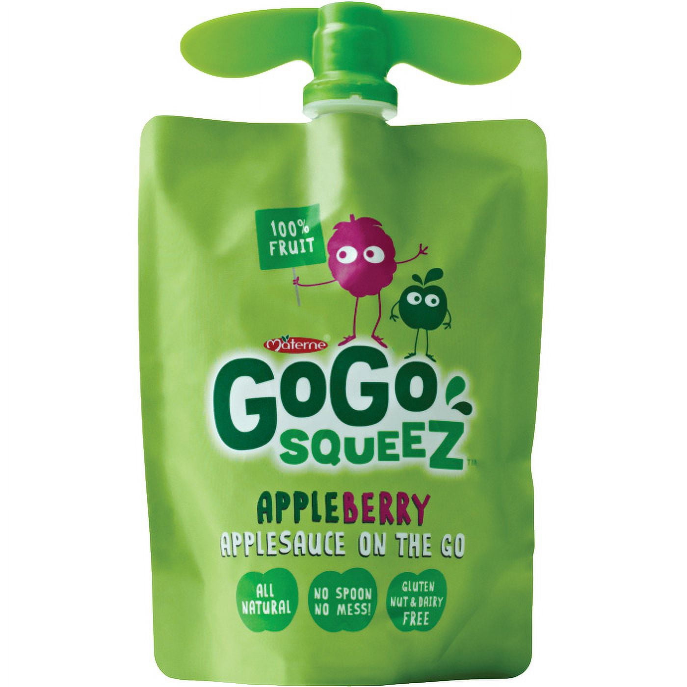 Gogo Squeez Apple Strawberry Applesauce Pouches 1 Ct