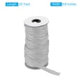 thumbnail image 2 of Uxcell 1Pcs Piping Cord Trim Piping Tape for Sewing DIY Crafting Fabric Edge Trim Light Grey 5/8" x 20 Yard, 2 of 7