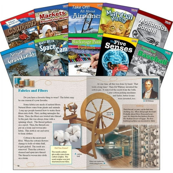 Time for Kids(r) Informational Text: Time for Kids(r) Informational Text Grade 3 Readers Set 1 10-Book Set (Other)