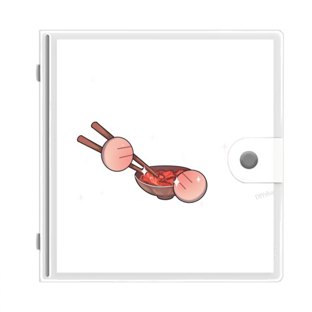 Korea Pickled Cabbage Food Photo Album Wallet Wedding Family 4x6