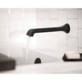 thumbnail image 2 of MOEN WT901BL Genta LX Single Handle Wall Mount Tub Filler High Flow Tub Faucet with 10 in. Spout Reach in Matte Black, 2 of 8