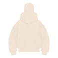 thumbnail image 5 of Wonitaaizi Hoodie for Girls Kids Windproof Hoodies Oversized Full Sweatshirt Jacket with Pockets Beige for Size 14-15 Years, 5 of 7