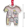 thumbnail image 3 of Colgante de placa decorativa navideña, regalo divertido portátil de madera para recuerdo para niños, 3 of 5