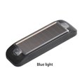 thumbnail image 4 of mmirethe Black Motorcycle Rear End Collision Warning Light Solar Charging Easy Installation No Wiring black Blue light, 4 of 6