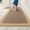 Brown Beige, variant on SIXHOME Kitchen Rugs 20"x32" Kitchen Mat Non-Skid Twill Kitchen Floor Mats Washable Small Throw Rug Gray Brown
