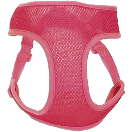 Comfort Soft Wrap Adjustable Dog Harness XSmall-Pink, Girth Size 16