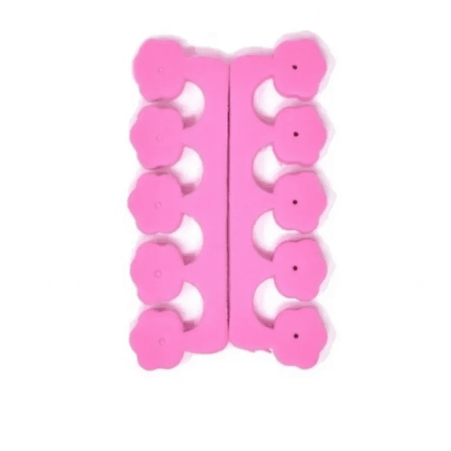 Soporte de Dedos Para Pedicura Color Rosa