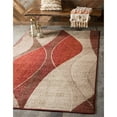 thumbnail image 2 of Unique Loom Autumn Waves Area Rug 8' x 10' Rectangular Multi/Beige, 2 of 2