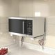 thumbnail image 5 of Wall mounted microwave oven holder, 304 stainless steel, with hook, foldable and telescopic, max load 40kg, silver., 5 of 5