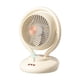 thumbnail image 1 of Ventilador de pie con rotación de 120 degree, recargable, para el hogar, escritorio y dormitorio. Amarillo, 1 of 9