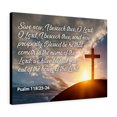 thumbnail image 5 of Scripture Walls Psalm 118:25-26 The House of The Lord Bible Verse Canvas Christian Wall Art Ready to Hang Unframed, 5 of 10