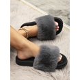 thumbnail image 3 of Women's Fashionable And Versatile Outdoor & Indoor During Winter Plush Slipper, Anti-slip, 3 of 4