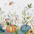 thumbnail image 5 of Nappe Rectangulaire d'Automne, Nappe de l\'Action de Grâce Récolte d'Automne Bleue Citrouille Tournesol Feuille d'Érable, Nappe en Polyester Imperméable Résistante aux Plis Durable pour l'Automne, l'Action de Grâce, Déco Maison 60x84 Pouces, 5 of 5