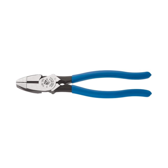 Alicates Klein Tools 9 Pulgadas de Corte Lateral y Crimpado de Alto Apalancamiento