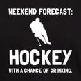 thumbnail image 3 of CafePress - Weekend Forecast Hockey T Shirt - Men's Classic Graphic Cotton T-Shirt, 3 of 4