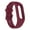 Burgundy, variant on KIQ Durable and Water Resistant Silicone Replacement Watch Strap Band Compatible With Garmin Vivosmart 5(173mm-239mm)(Black)