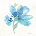 thumbnail image 3 of Coulter, Cynthia 12x12 Black Modern Framed Museum Art Print Titled - Blue Poppy Field Single IV, 3 of 5