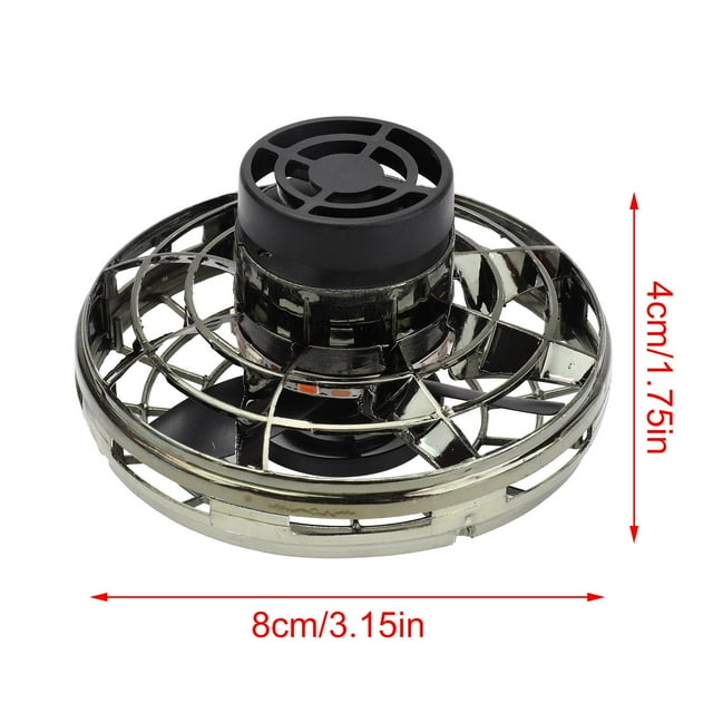 Mini dron de mano de juguete superior con carga USB para niños adultos regalos juguetes de drones voladores con luces LED RGB giratorias y brillantes de 360 Anggrek Otros