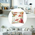 thumbnail image 2 of nygtbtfer Spring Floral Birds Throw Pillow  Flowers Decorative Pillows for Couch Sofa Garden Patio Decor Set of 2 White, 2 of 7