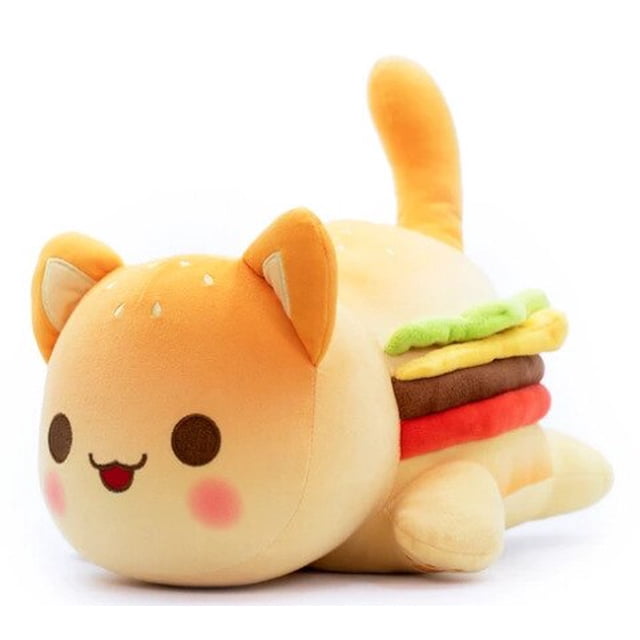 Muñeco de peluche de gato, juguete de almohada suave zhangyuxiang LED