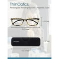 thumbnail image 2 of ThinOptics FrontPage Connect 2.0 Black Glasses with Case, 2 of 5