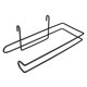 thumbnail image 2 of Toallero de papel colgante, estante de alambre, accesorio para dormitorio, lavandería, estufa, cocina, artículos de cocina negros, 2 of 7