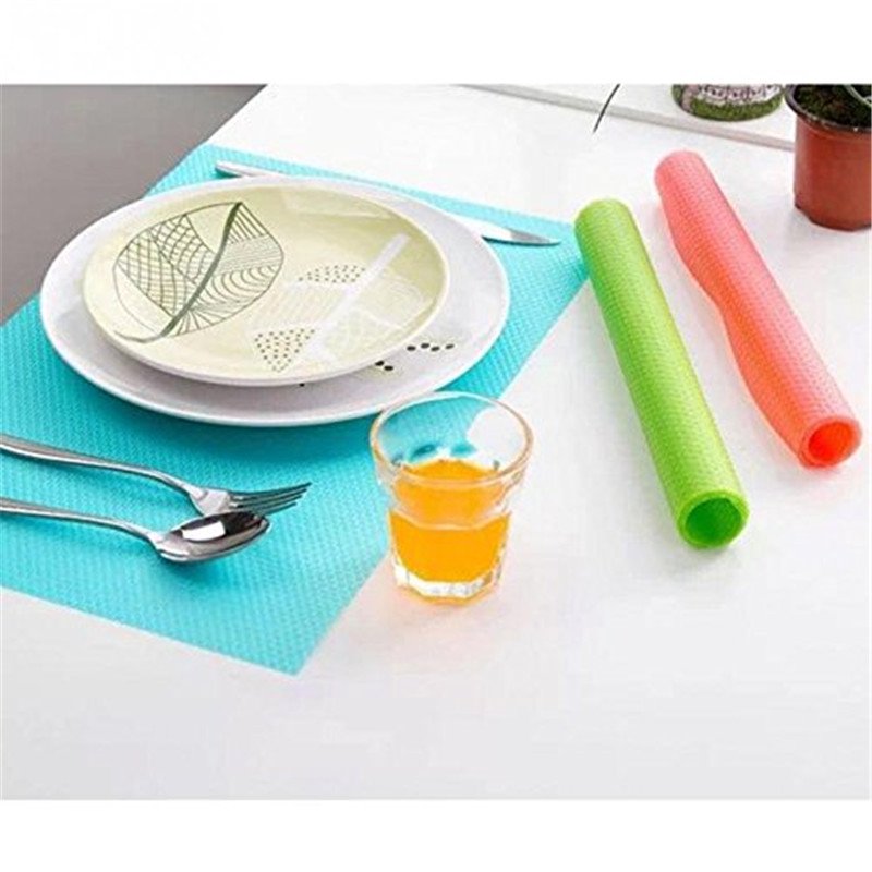 4 Pack Refrigerator Liners，Refrigerator Mats Washable Fridge Mats Waterproof Fridge Pads Mat